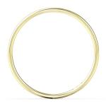 10K Yellow Gold 2MM Dome Wedding Band Ring
