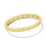 Kendra Scott Gold Plated Kelly Bangle Bracelet