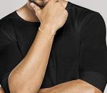 Miabella 18Kt Gold Plated Silver Cube Bead Bracelet