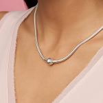 PANDORA Iconic Snake Chain Charm Necklace