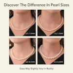 AAA+ Quality White Freshwater Pearl Necklace for Women