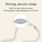 AAA+ Quality White Freshwater Pearl Necklace for Women