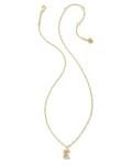 Kendra Scott Gold Letter E Pendant Necklace