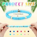 96 Pcs Colorful Beaded Friendship Bracelets Set