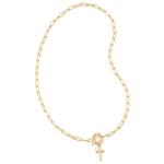 Kendra Scott 14k Gold-Plated Cross Chain Necklace