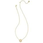 Kendra Scott Opal Snowflake Pendant Necklace