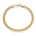Miabella 18K Gold Plated Sterling Silver Bracelet