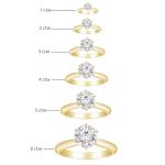 Lab Grown Diamond 6 Prong Engagement Ring