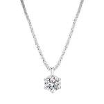Dazzling Moissanite Necklace with Starry Chain