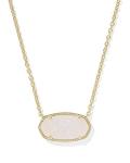 Kendra Scott Iridescent Drusy Pendant Necklace
