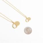 Angel Studios Small Pendant Necklace in Gold