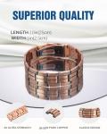 Men's Adjustable Magnetic Copper Bracelet with Clasp