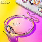 Kate Lynn Phoenix Crystal Bangle Bracelet for Women