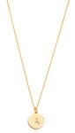 Kate Spade Gold-Tone Alphabet Pendant Necklace, 18
