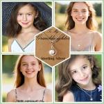 Silver Pearl Necklace for Granddaughter's Special Moments