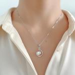 Silver Pearl Necklace for Granddaughter's Special Moments