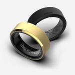 24K Gold Plated Beveled Comfort Fit Wedding Band