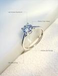 3 Carat Lab Grown Diamond Engagement Ring