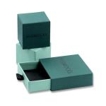 Twisted Diamond Hoop Earrings in 14K White Gold