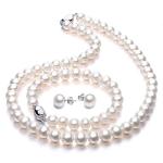 VIKI LYNN Freshwater Pearl Necklace, Bracelet, Earrings Set