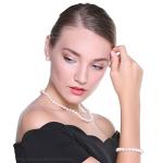 VIKI LYNN Freshwater Pearl Necklace, Bracelet, Earrings Set