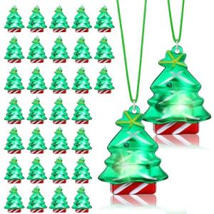 50 Pcs Glow Christmas Necklace Set for All Ages