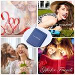 MABELLA Sterling Silver Emerald Pendant Necklace