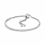 PANDORA Sparkling Slider Tennis Bracelet in Silver