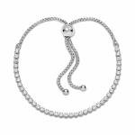 PANDORA Sparkling Slider Tennis Bracelet in Silver