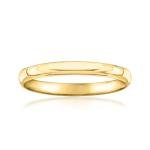 14kt Yellow Gold Polished Ring by Ross-Simons