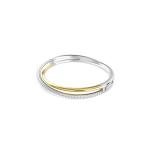 Swarovski Clear Round Cut Hyperbola Bangle