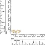 Infinity Heart Anchor Promise Ring with Diamond