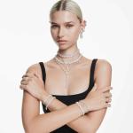 Swarovski Ariana Grande Crystal and Pearl Necklace