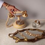 Anne Klein Crystal Charm Bracelet Watch for Women