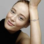 PANDORA Moments Silver Snake Chain Bracelet 6.7