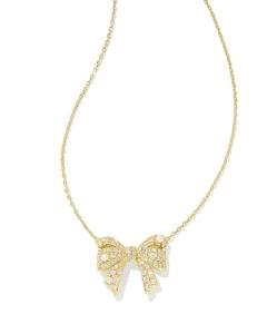 Kendra Scott Krista Bow Pendant Necklace