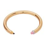 Alex and Ani Two Tone Pencil Cuff Bracelet