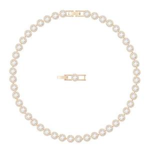 Swarovski Angelic Choker Necklace in Rose Gold