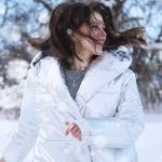 EUDORA Sterling Silver Snowflake Pendant Necklace