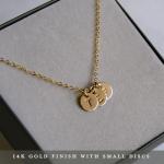 Personalized Initial Necklaces in Gold or Silver