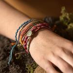 Wakami Earth Charm Bracelet - Boho Style Stack