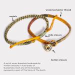 Wakami Earth Charm Bracelet - Boho Style Stack