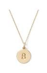 Kate Spade Initial Pendant in Gold