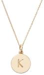 Kate Spade Initial Pendant in K Gold