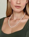 AAA+ Quality White Pearl Necklace for Women