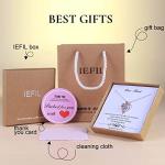 Rose Heart Initial A Necklace for Women