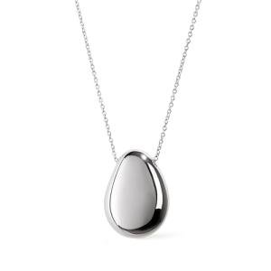 Ana Luisa Gold & Silver Pebble Pendant Necklace