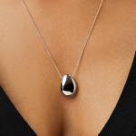 Ana Luisa Gold & Silver Pebble Pendant Necklace