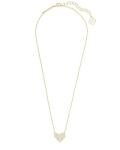 Kendra Scott Ari Heart Pendant Necklace in Gold