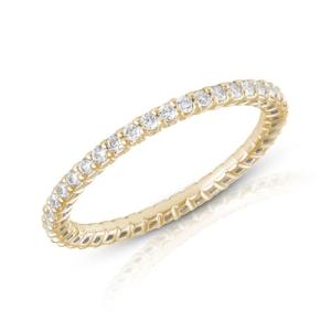 Lab Grown Diamond Eternity Band in 14K Gold